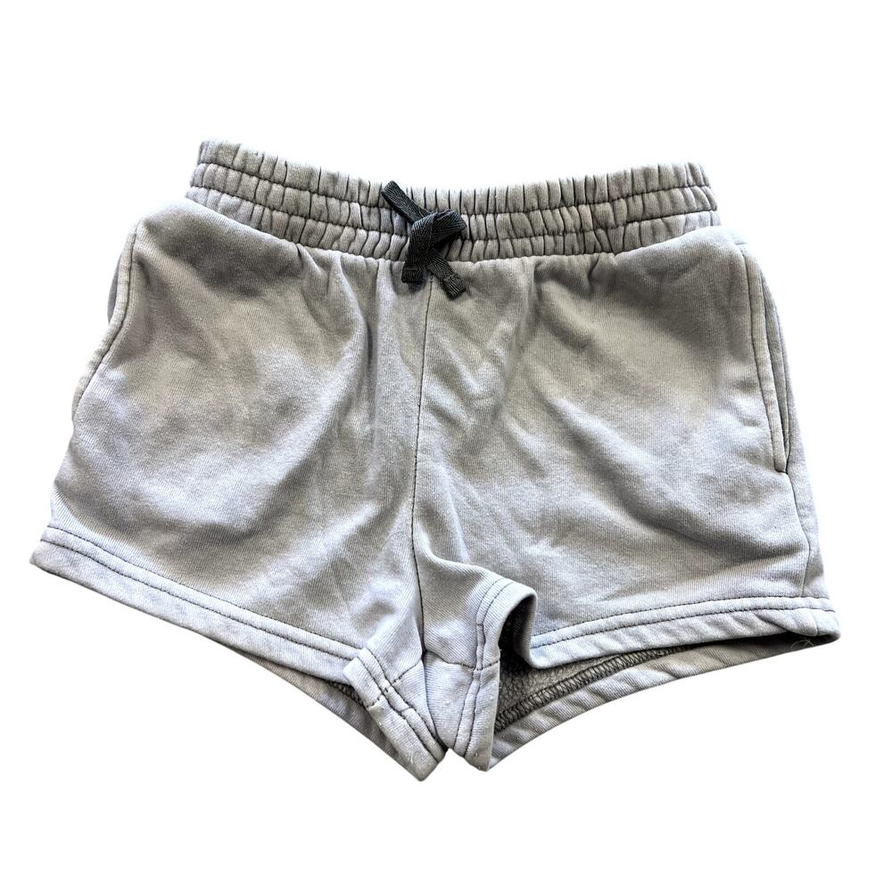 Violet Skye Garment Washed Gray Cotton Shorts Size Youth Medium